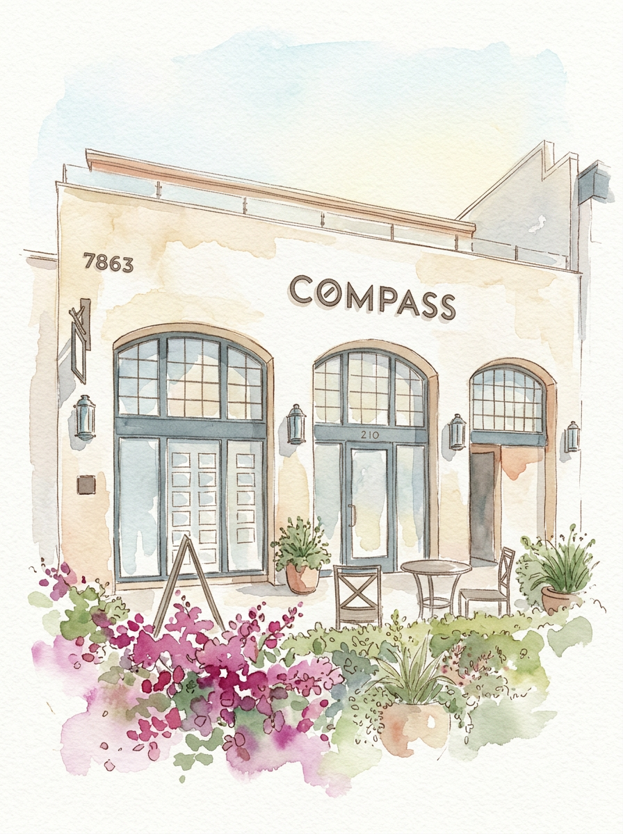 The Compass office on Girard Avenue in La Jolla